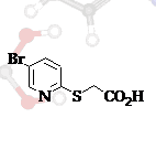 2-[(5-Bromo-2-pyrdinyl)thio]acetic acid